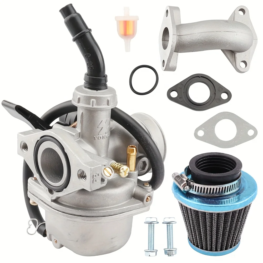PZ19 Carburatore 19mm Carb con filtro dell'aria, set carburatore moto per TaoTao cinese Baja 50cc 70cc 80cc 90cc 110cc 125cc ATV