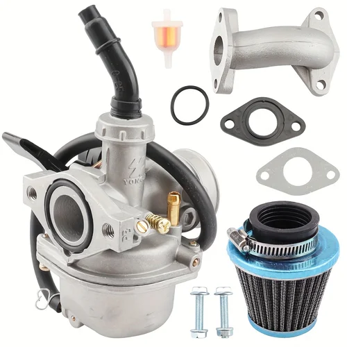 Imagen 1 del producto Carburador PZ19 de 19mm con filtro de aire, juego de carburador de motocicleta para TaoTao Baja chino 50cc 70cc 80cc 90cc 110cc 125cc ATV