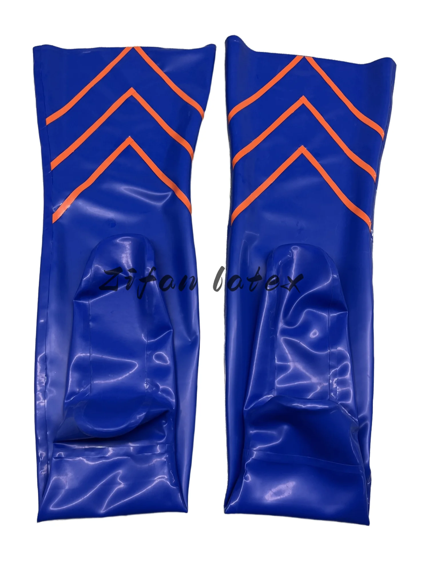 Latex Tight-fitting Long Stockings / Rubber Thigh-highs