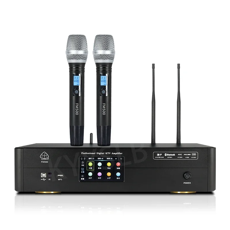 2024 New Digital Amplifier Karaoke Amplifier DSP Echo Reverb Amplifier