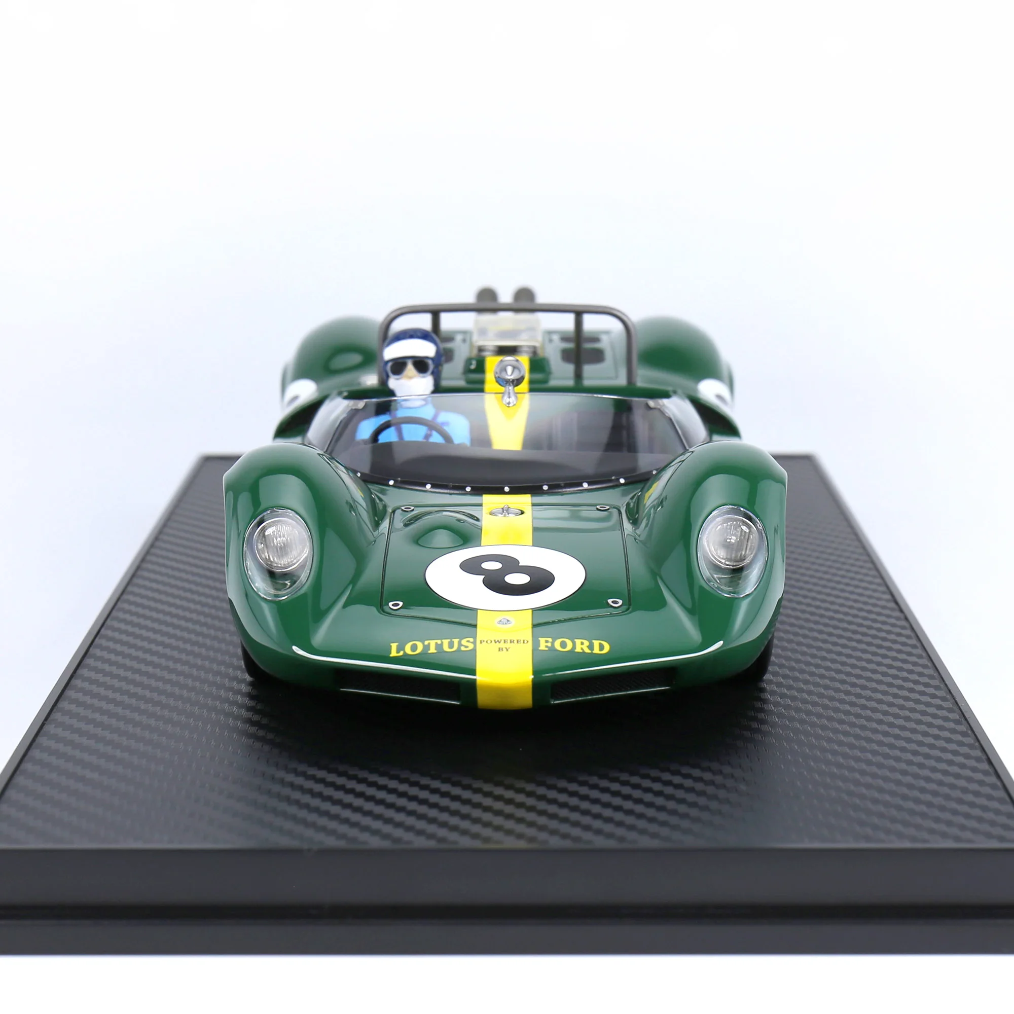 TM18-125E TECHNOMODEL1965 Lotus 40 Brands Hatch Guards J. Clark Figure