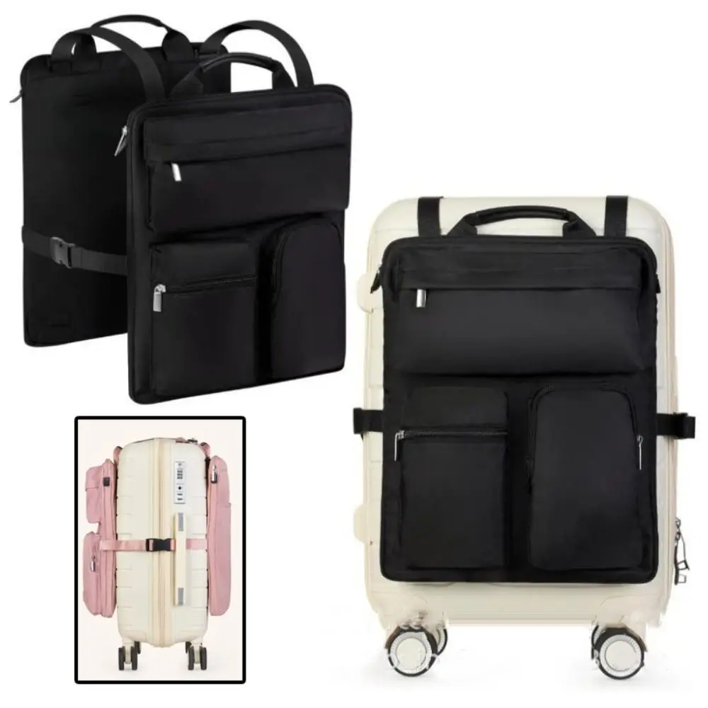Multi Pockets Luggage Organizer Adjustable Straps Quick-Access Travel Accessories Bag Shockproof Wear Resistant Carrying Cover