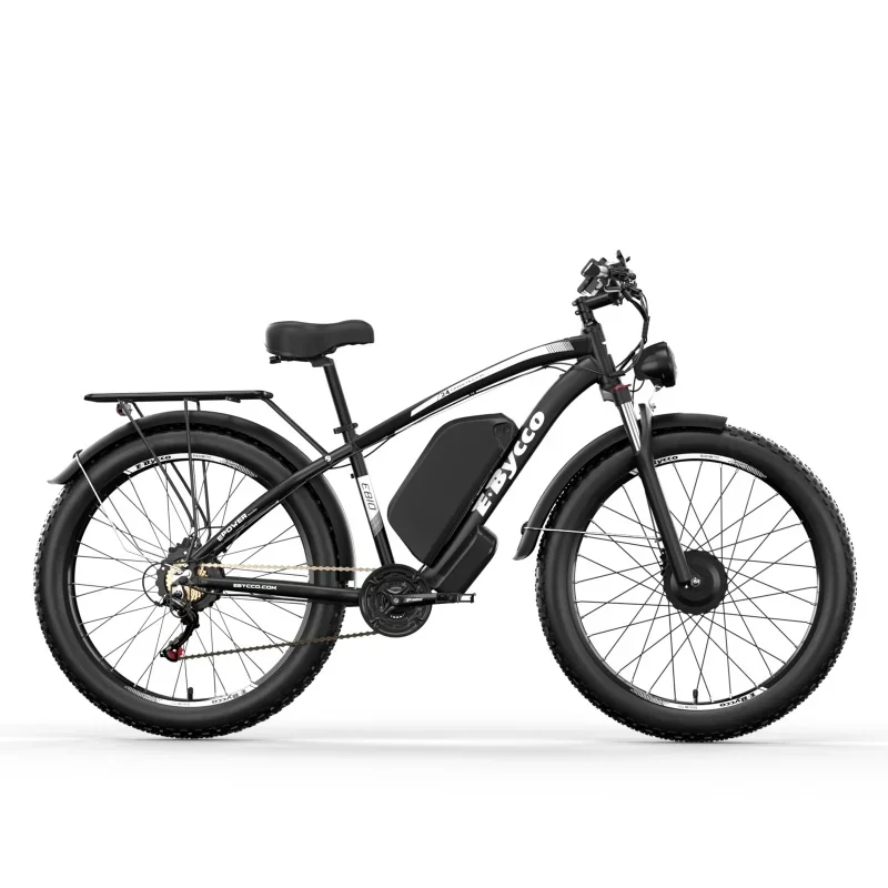 EB10 E-Bike 4000W Motor Electric Bicycle 52V32AH Battery 24 Inch Tire 55km/h Suspended Soft-Tail Frame mountain Electric Bike image 3