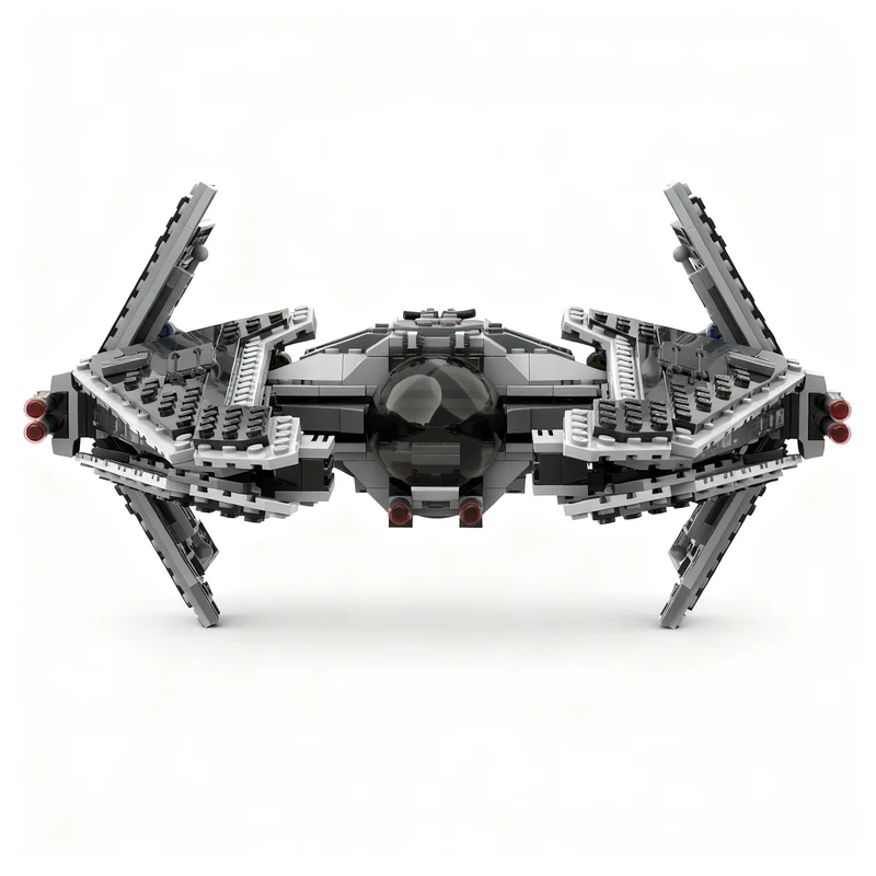 839pcs MOC Star Battle Sith Fury-class Interceptor Update Model Building Blocks Christmas Gifts Toy Display Craft Creative DIY