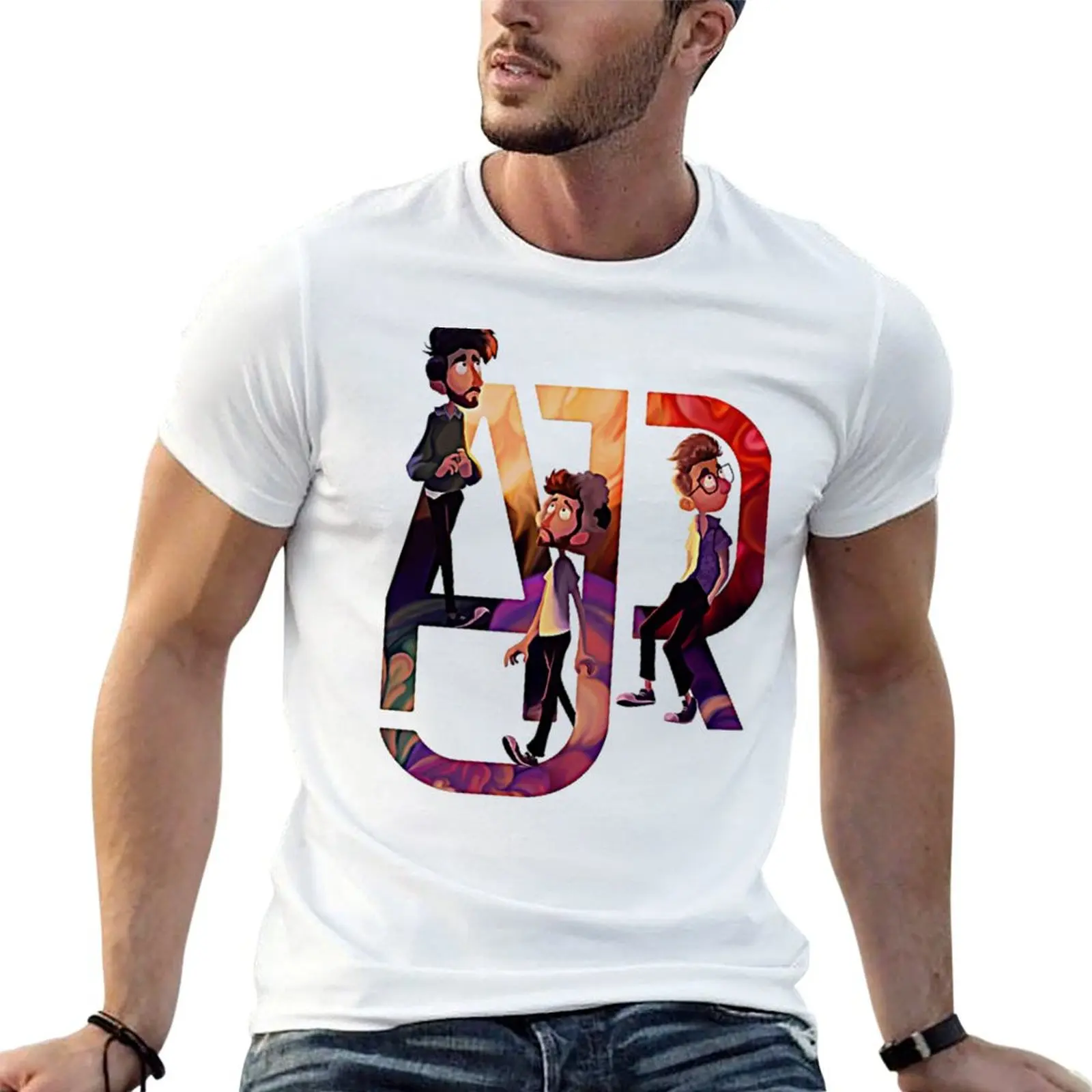 

Top T-Shirt AJR #2 shirts humor man 2024 t cotton Edition shirt dark - t funny Art Limited band