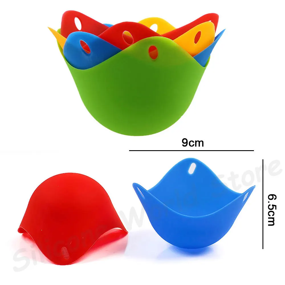 Silicone World Silicone Egg Boiler Warm Egg Tray Silica Gel Egg Cooker Egg Steamer Egg Holder High Temperature Cooking Tools