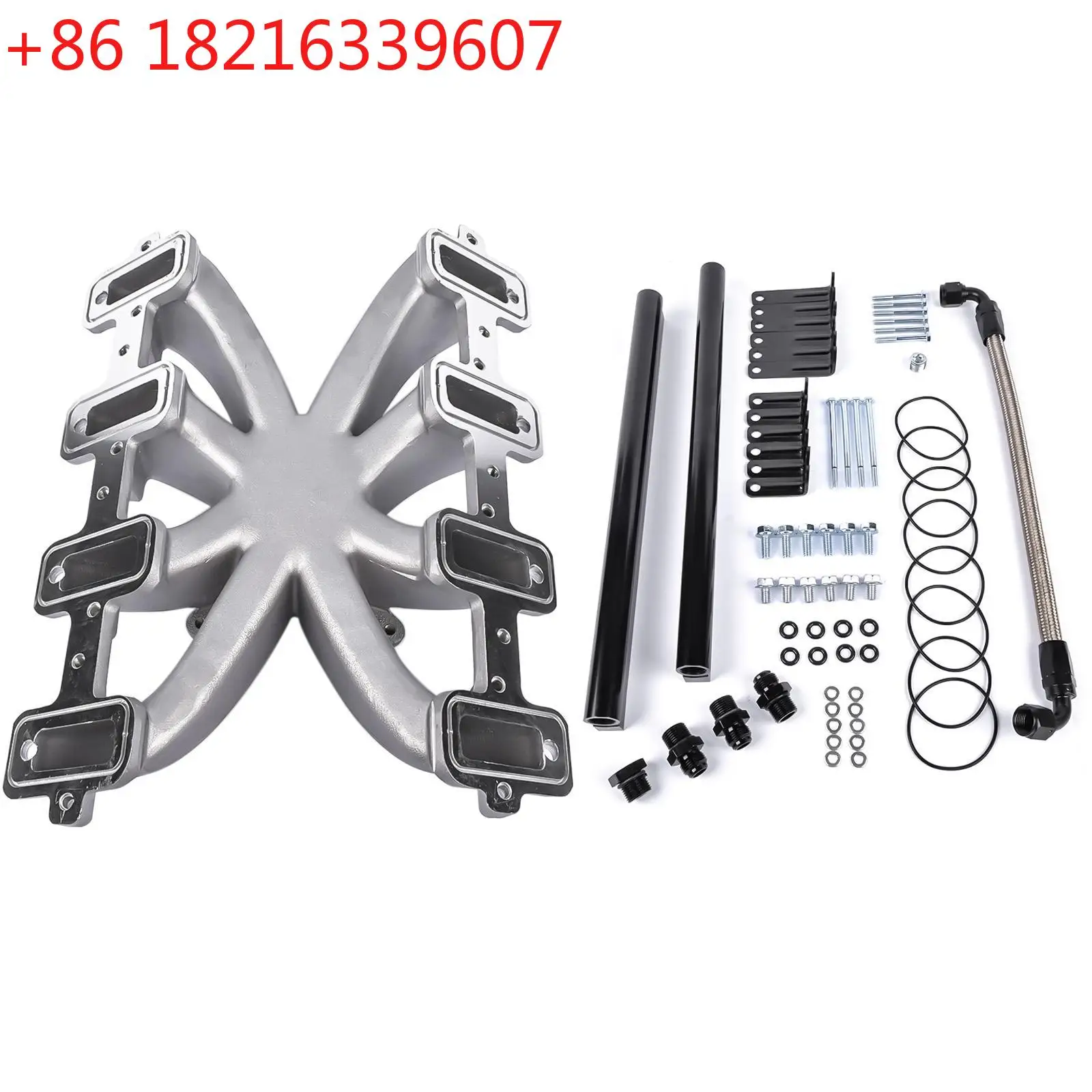 TAO AP02 For GM LS1/LS2/LS6 Cathedral Port Single Plane EFI Intake Manifold w/ Fuel Rails NEW