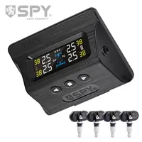 SPY Solar Car External Tire Pressure wireless TPMS Tire Pressure Sensors  tire pressure monitoring programmable system tpms