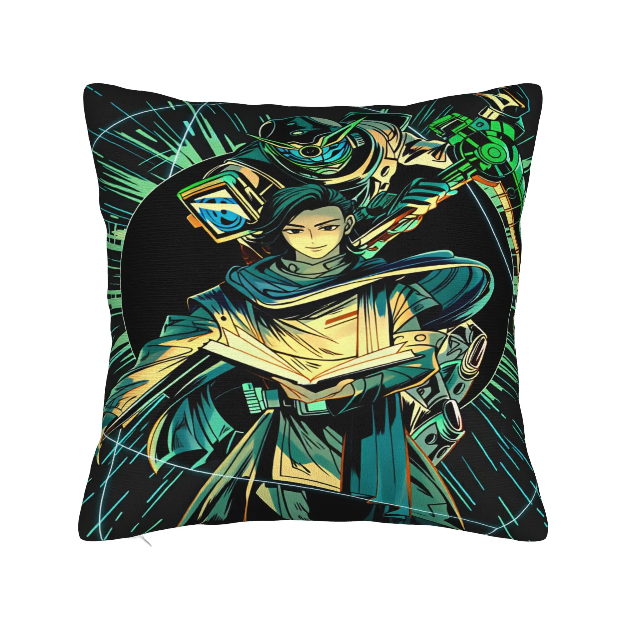 Kamen Riders Pillow Case  Square Pillow Cover For Sofa Bedroom Home Decor Morden Cushion Cover