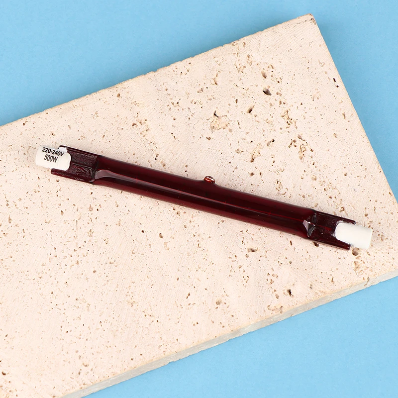 1 قطعة الأشعة تحت الحمراء الهالوجين في الهواء الطلق المظلة سخان أنبوب لمبة مصباح 500 واط الأحمر R7 IR 118 مللي متر ديكور المنزل عطلة لوازم الحفلات