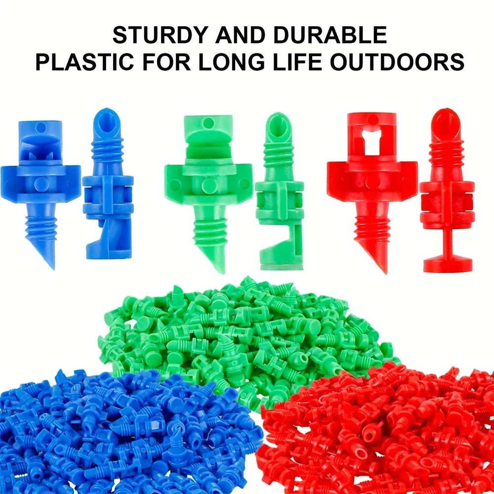 90/180/360Degree Refraction Micro Sprinkler Garden Lawn Plant Watering Atomizing Water Sprayer Nozzle Irrigation System Spray