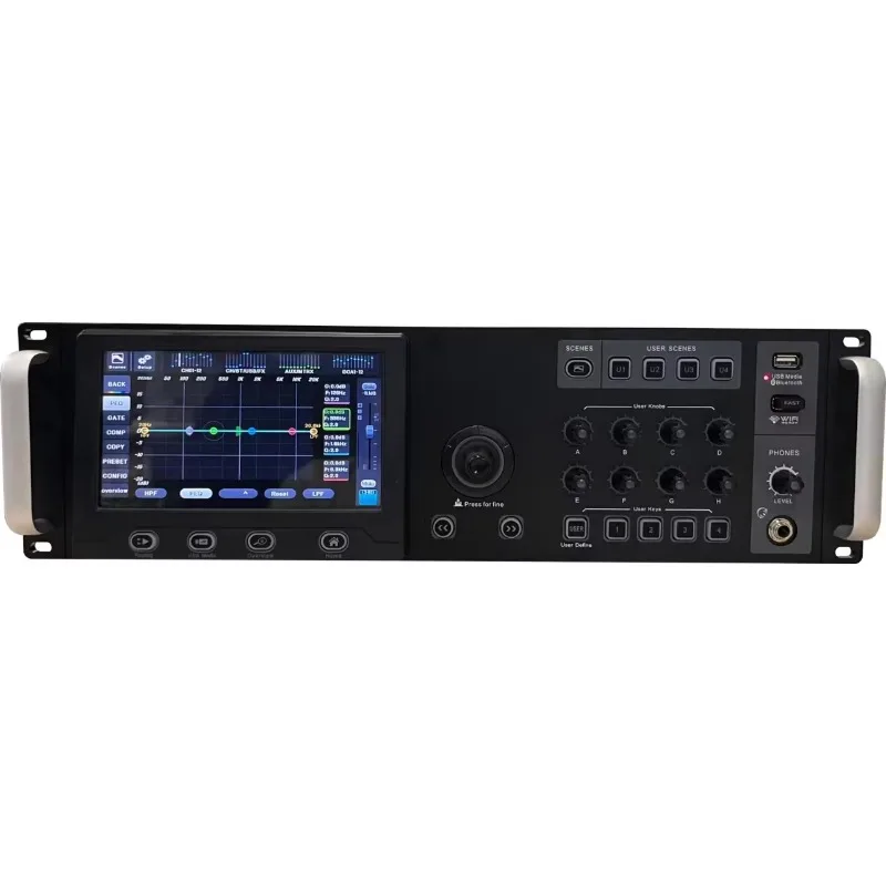 MQ-22R OEM Heißer Verkauf Hersteller Rack Professionelle Audio 22 Kanäle Touchscreen Digital 19 zoll Rack Mixer