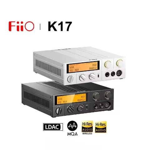 FiiO K17 Desktop DAC AMP Headphone Amplifier Hi-Res Audio AK4191