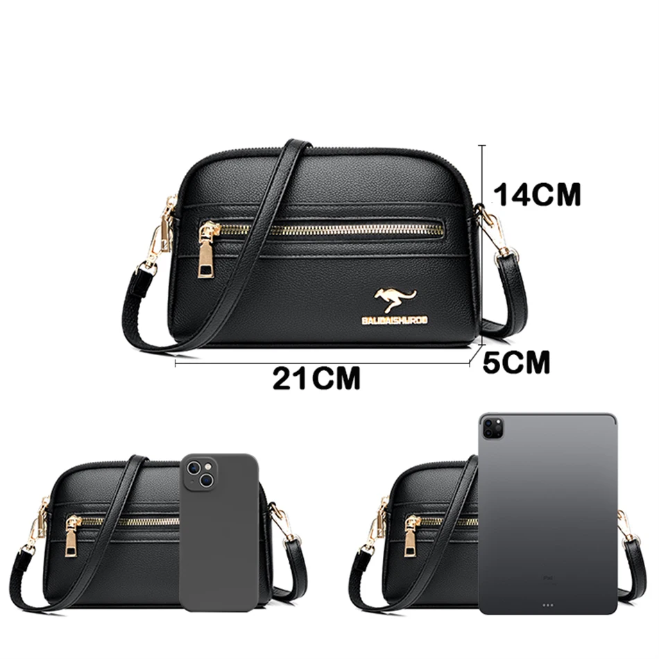 Small Bags High Quality Leather Women Bag 2023 Trend Messenger Corssbody Bags Female Shoulder Bag Vintage Leather Handbags Sac