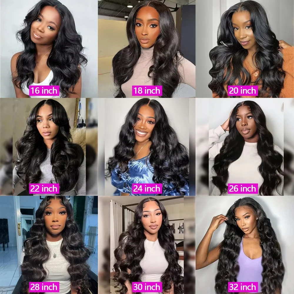 30 40 Long Body Wave Bundles Human Hair 8-40 Inch Brazilian Raw Unprocessed Raw Virgin Human Hair Wavy 2/3/4 Bundles image 6