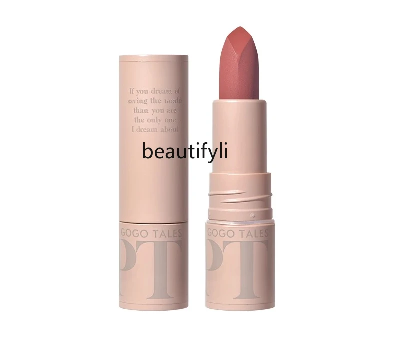 Moisturizing Velvet Matte Matte Pure Want to Show White Lip Mud Does Not Fade No Stain on Cup