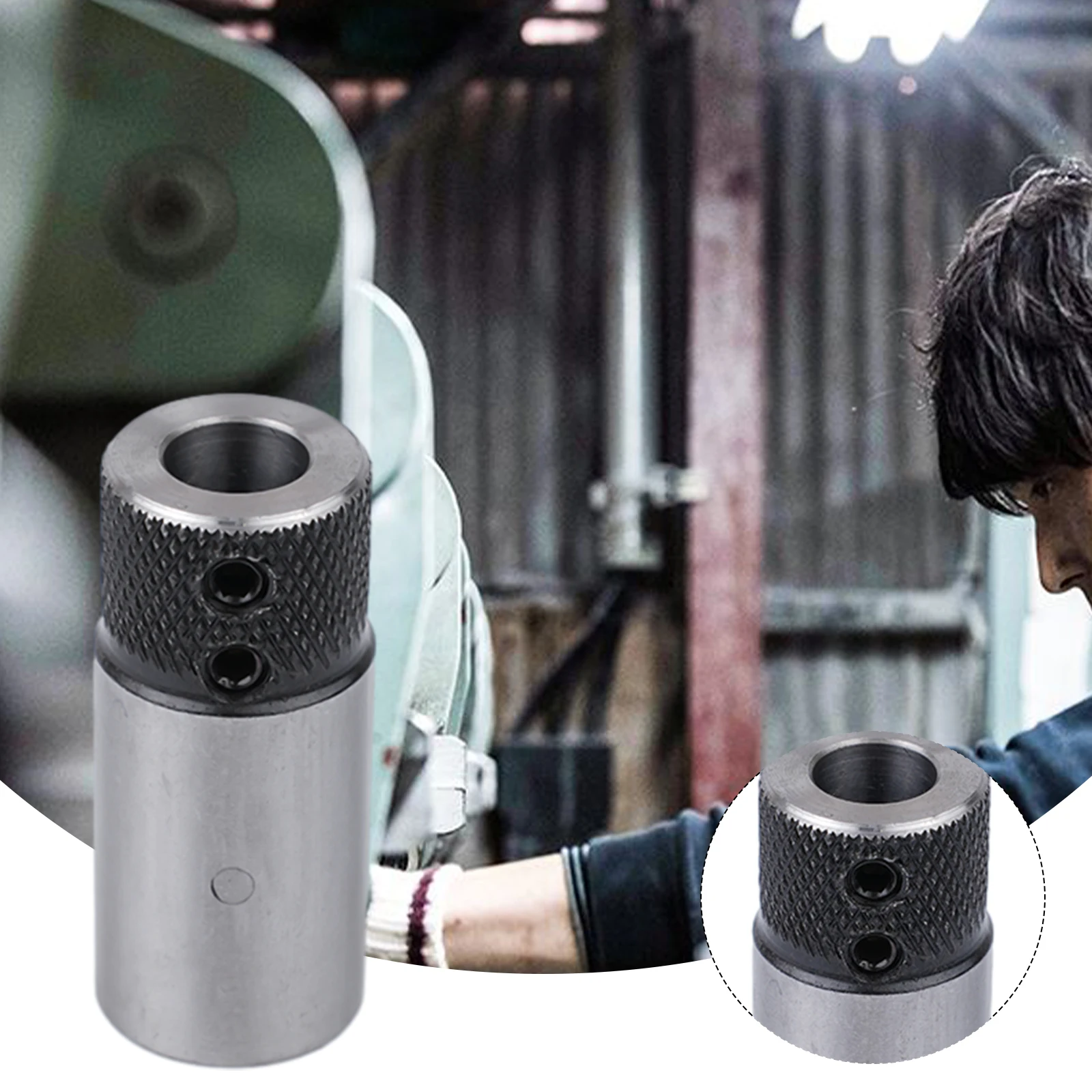 Woodworking Drill Row Cross Sleeve Clamp Drill Sleeve Base For Wood Drill Bit Drilling Rig Collet Chuck Drill Sleeve Base