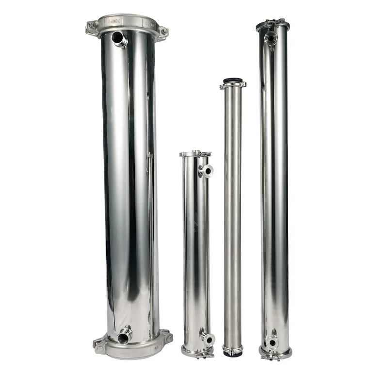 304/316L Stainless Steel 8040 4040 RO Membrane Housing Filter Vessel,  Casing, Spiral Wound Membrane Shell