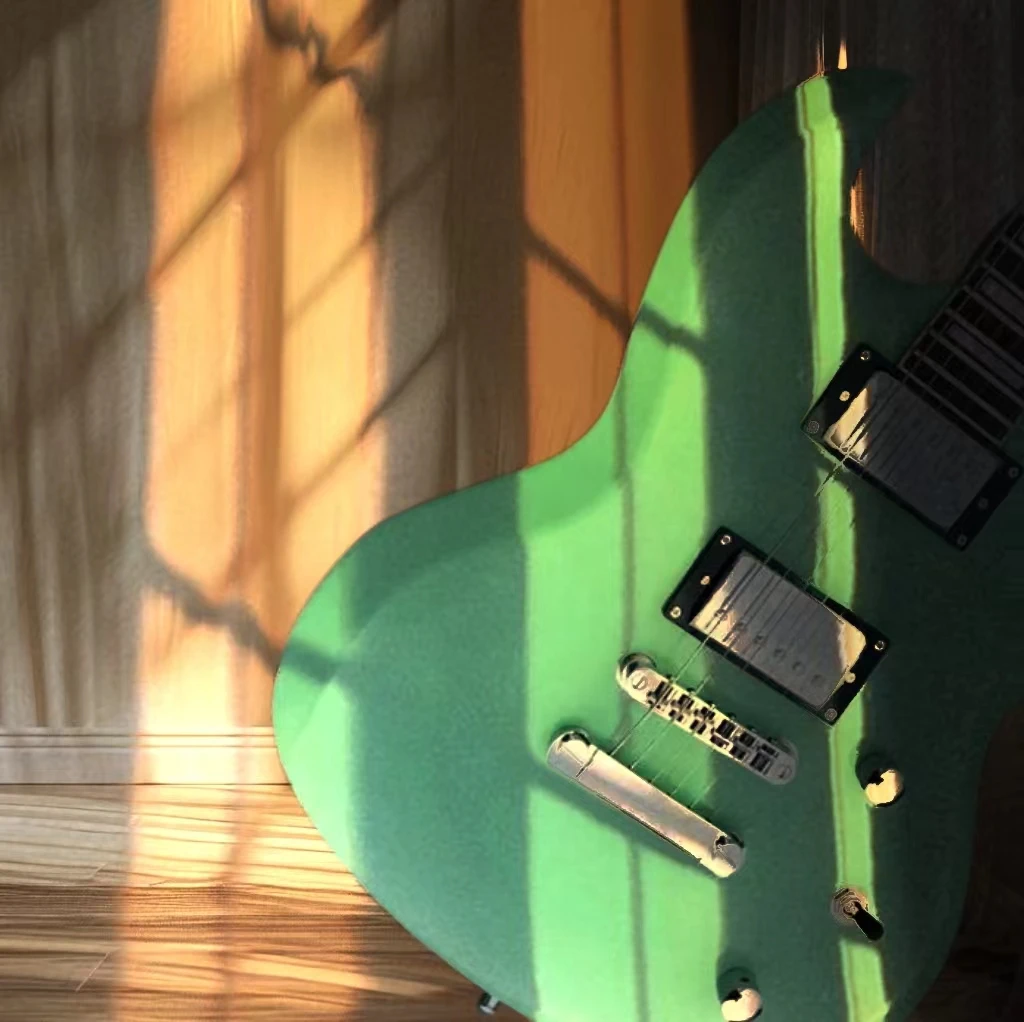 

Factory Direct Sales of High-quality Professional Electric Guitars Green