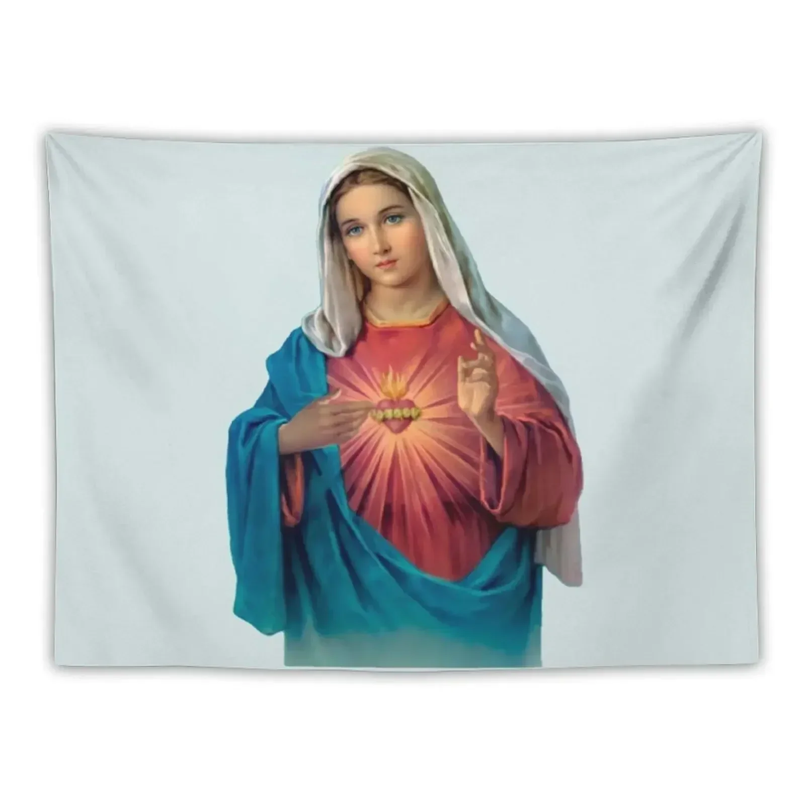 

Immaculate Heart Tapestry Bedroom Deco Outdoor Decoration Things To The Room Tapestry