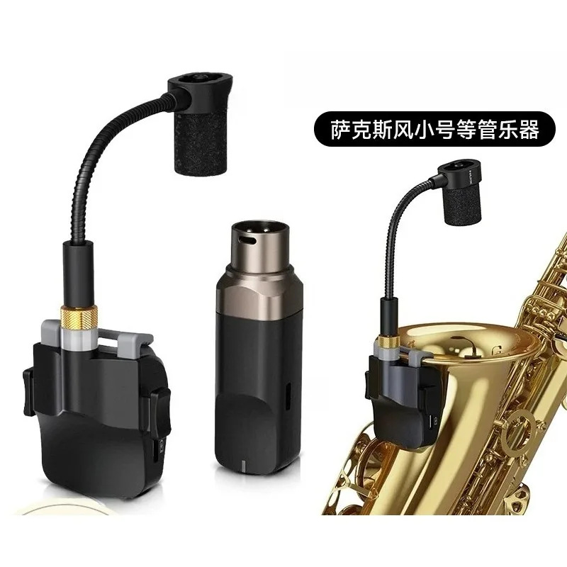 Microphone, B6 Microphone, Receiver And Transmitter, Plug And Play, Great For Trumpets, Clarinet