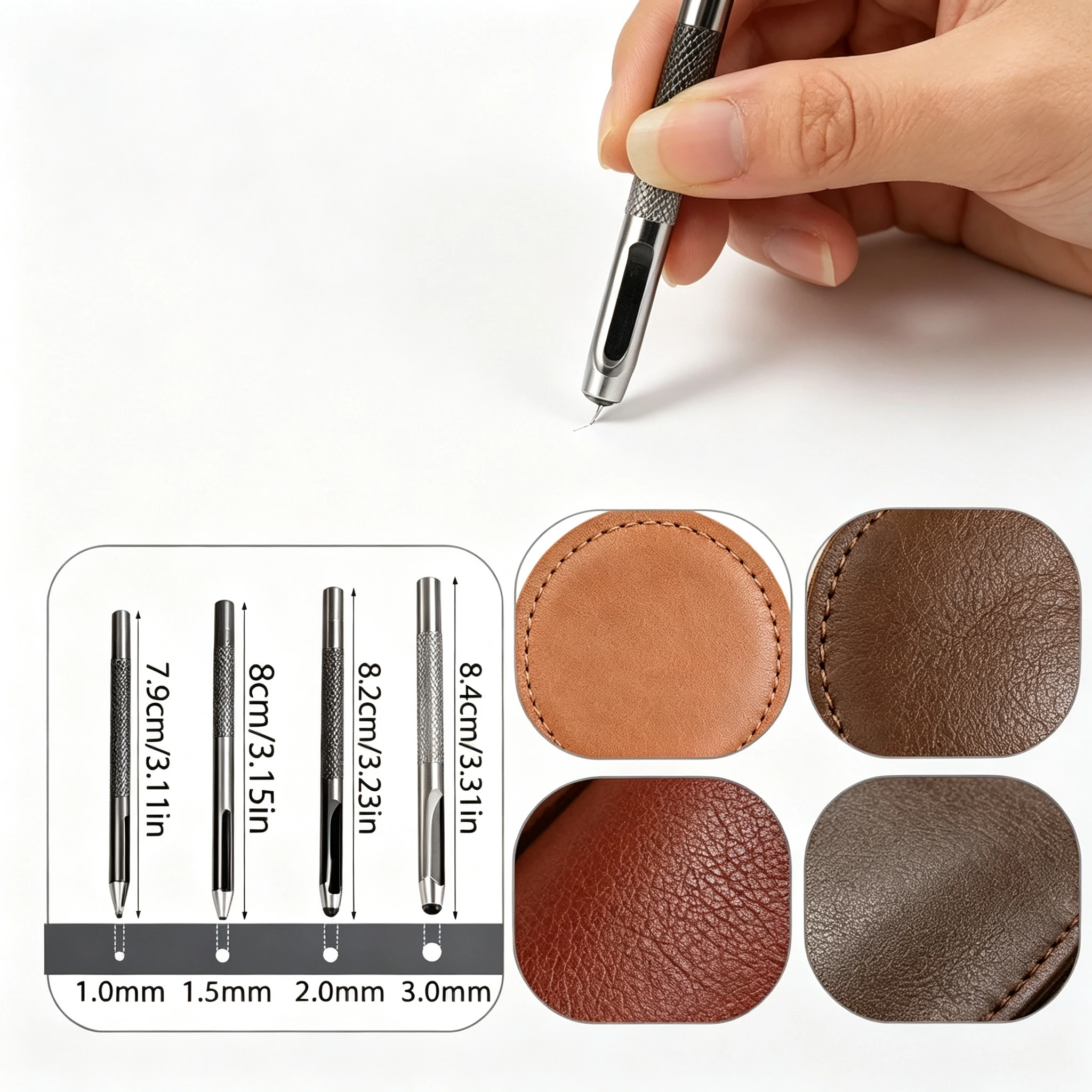 Professional Leather Craft Too - Leatherwork Hand Sewing Needles recension och pris