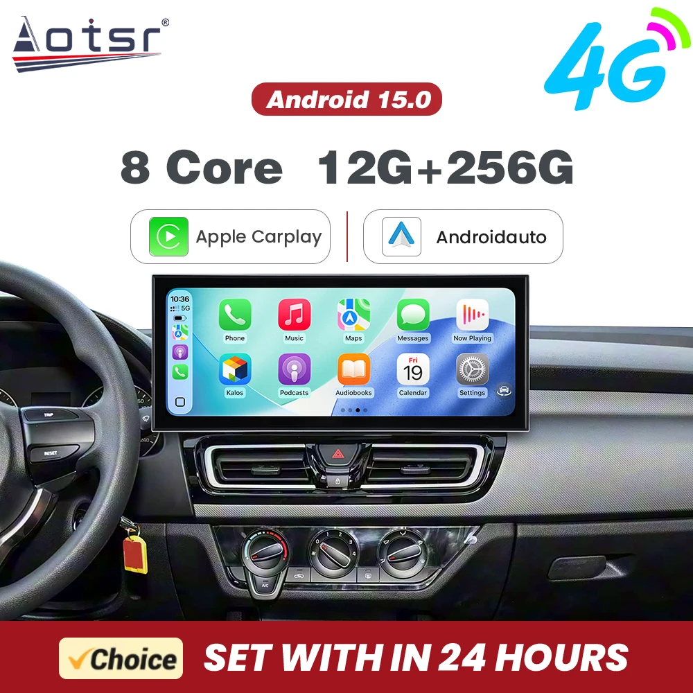 

For Kia Forte 2018-2019 15.8 Inch In-Dash Multimedia Touchscreen Car Radio GPS Nav Carplay Android Auto Plug & Play Upgrade