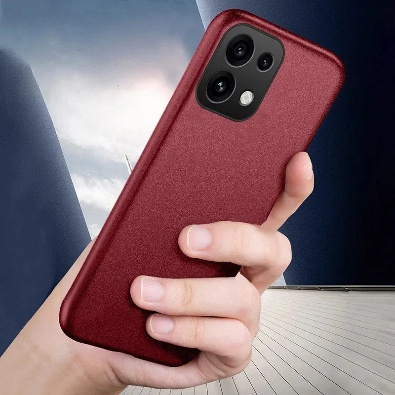 Skinlee Matte Case For OPPO Reno 16FS Pro 5G Solid Color Frosted Silicone Soft Shell For OPPO Reno 16FS Pro 5G Phone Cover