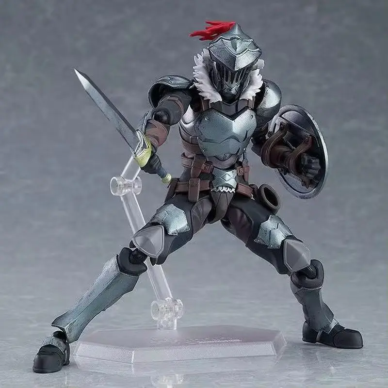 Figma 424 1042 Model Goblin Slayer Interchangeable Face Action Figures Anime Collectible Desktop Ornament For Anime Collectors - view 2