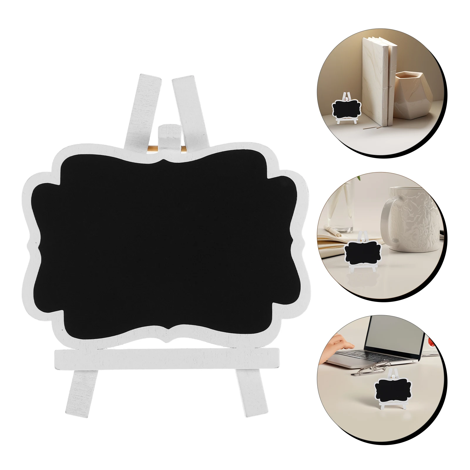 15pcs Mini Chalkboard Trestle Wooden Sturdy Reusable Table Sign For Party Wedding Birthday Decoration Chalkboard Signs