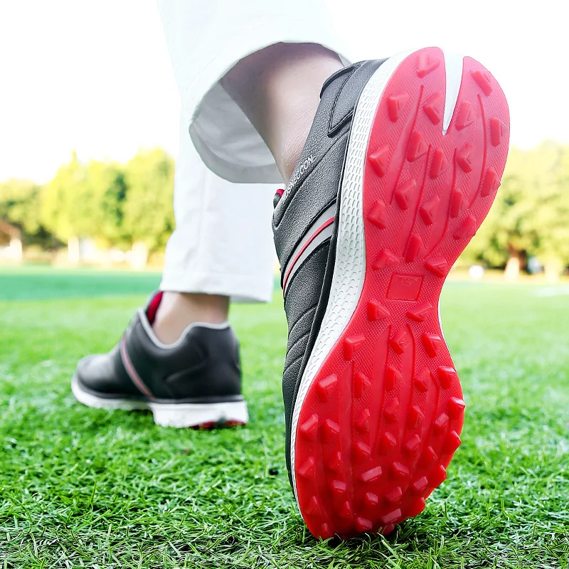 Zapatos de Golf antideslizantes para hombre, zapatillas cómodas de entrenamiento, calzado deportivo para caminar al aire libre, novedad