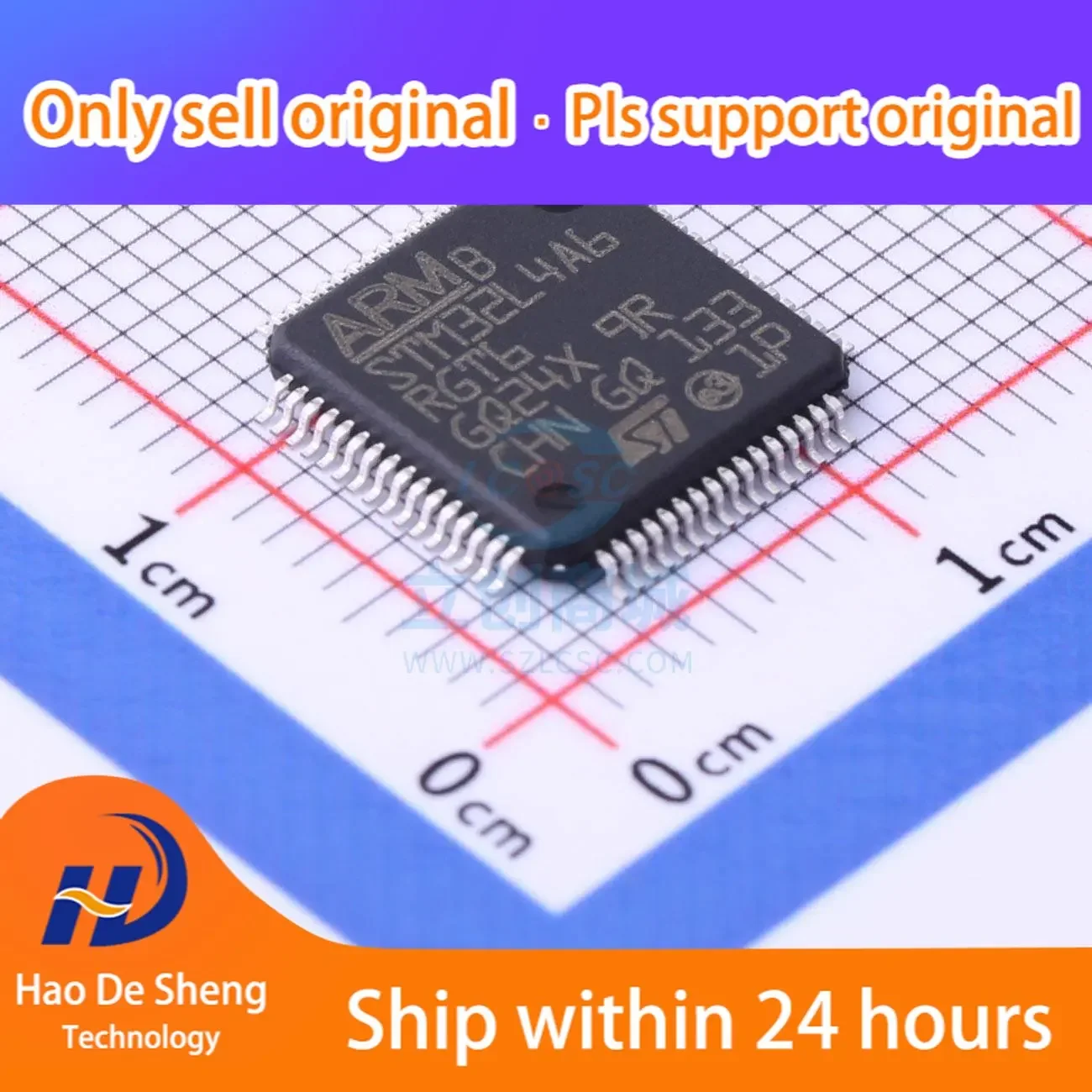 1PCS/LOT  STM32L4A6RGT6TR  STM32L4A6RGT6 QFP-64 New Original In Stock