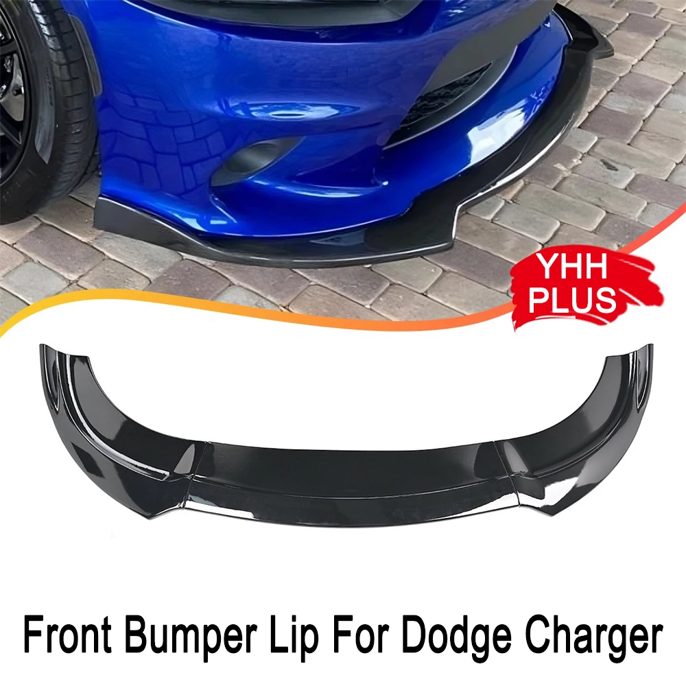 

Charger SRT R/T Scat Front Bumper Lip Splitter 3PCS For Dodge Accessories Auto Exterior Modification Parts