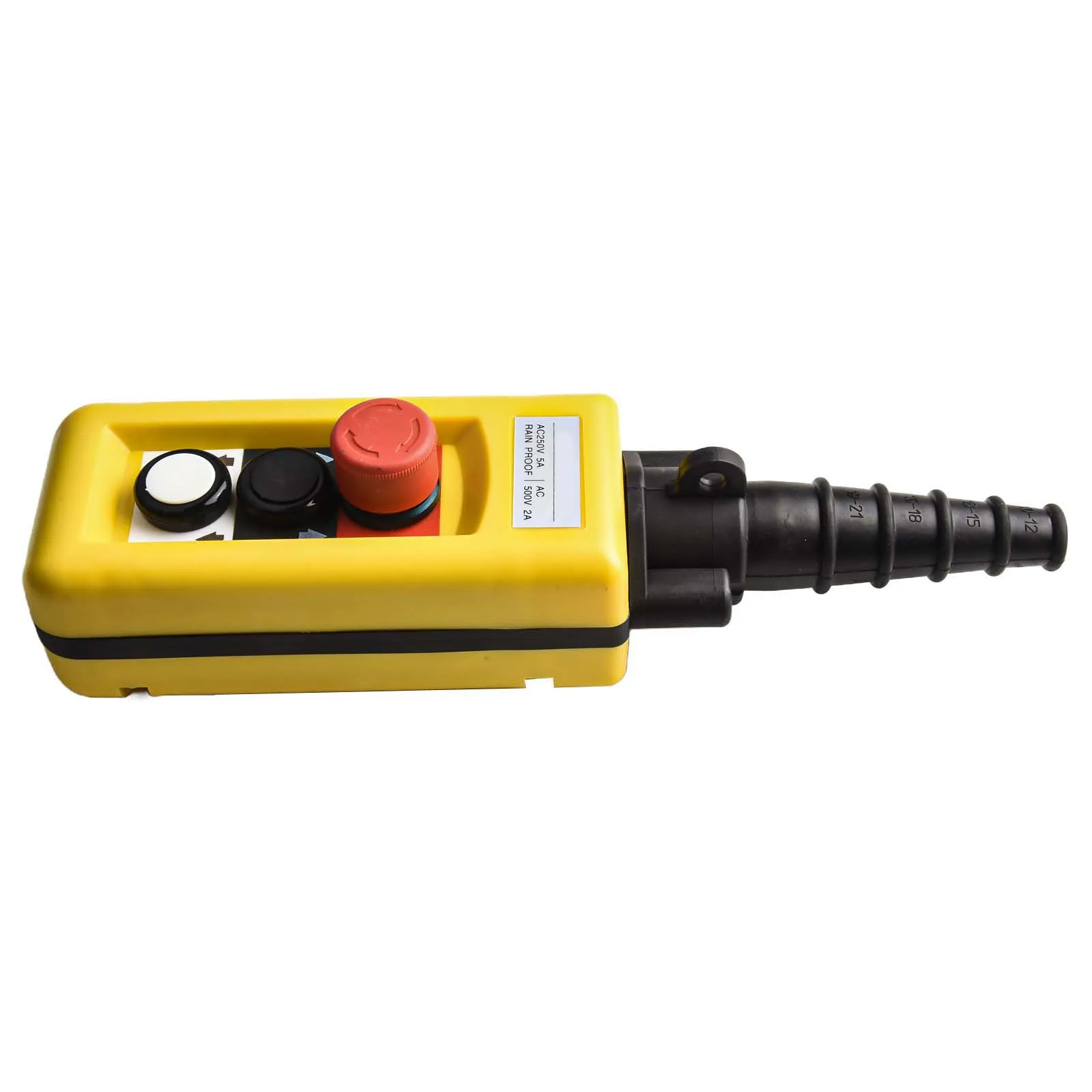 

Lightweight Hoist Crane Pendant Control Station Single Speed Control Suitable for Electric Remote Control Operation