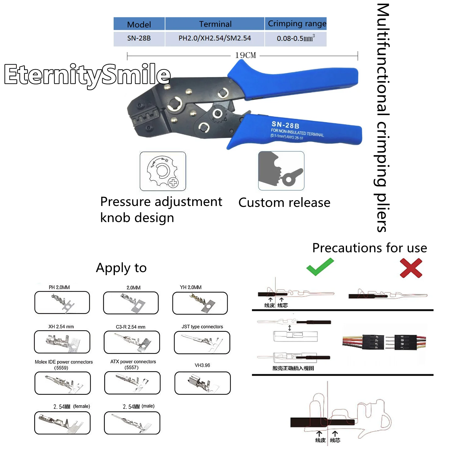 520pcs/Set Dupont Wire Jumper Pin Header Connector Housing Kit Male Crimp Pins+Female Pin Connector Terminal Pitch With Box