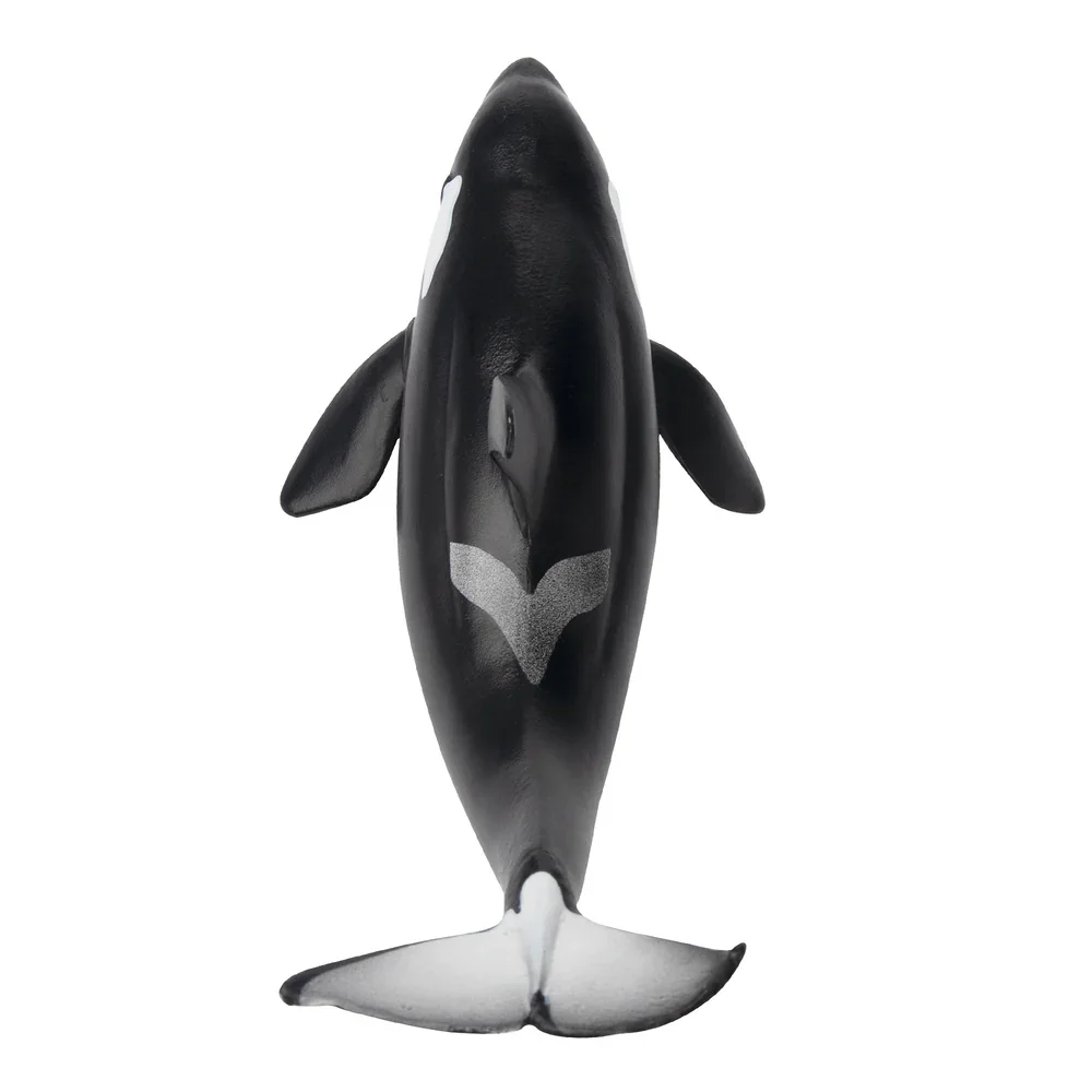 Toymany Simulation Orca Polar Animal Model Toy Mini Figures Dolls Action Figurines Toys for Children Gift Cake Decoration