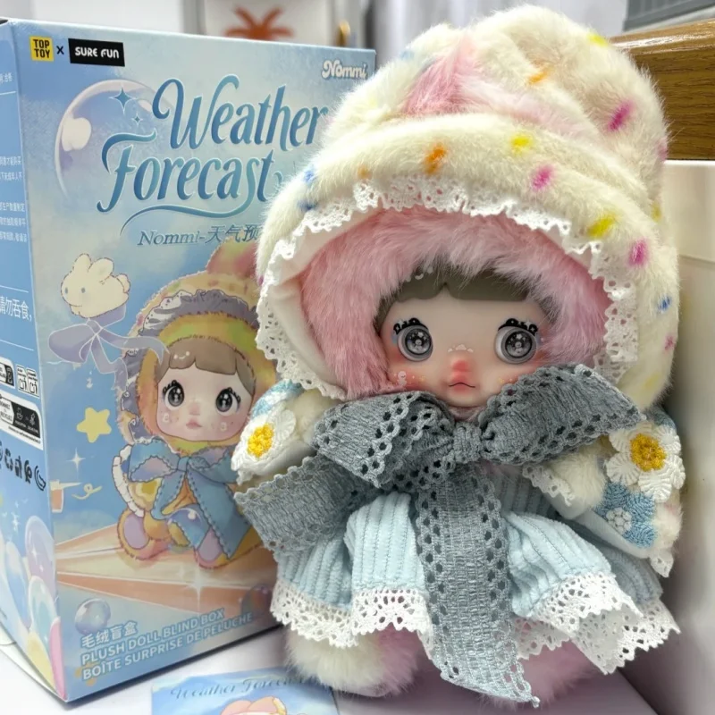 

New Genuine Nommi Weather Forecast Series Blind Box Cute Plush Doll Handmade Birthday Gift For Girl Surprise Mysterious Toy Gift