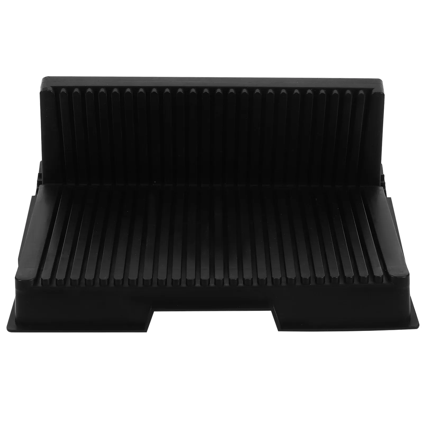 Anti-Static Pcb Rack 25-Slot Plastic Circuit Board Holder L Type Tray Heat Insulation Storage Stand Pcb Rack Circulation Shelf
