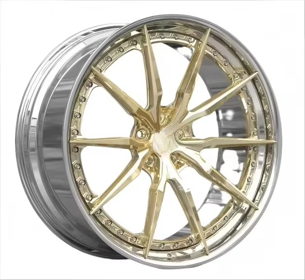 

Forged wheel factory direct sales New alloy chrome-plated multi-spoke racing universal alloy passenger car wheels