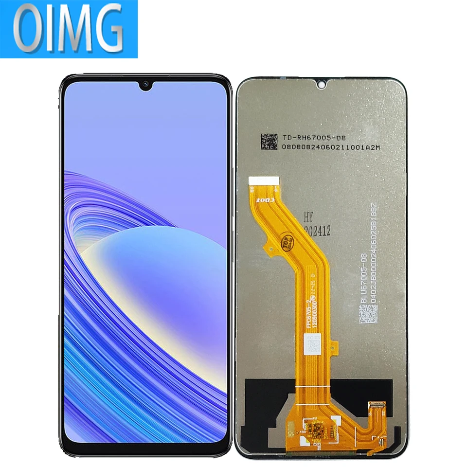 6.75" para TCL 40 SE LCD Display Con Marco Touch Screen T610K Panel Digitizer Repuestos 2