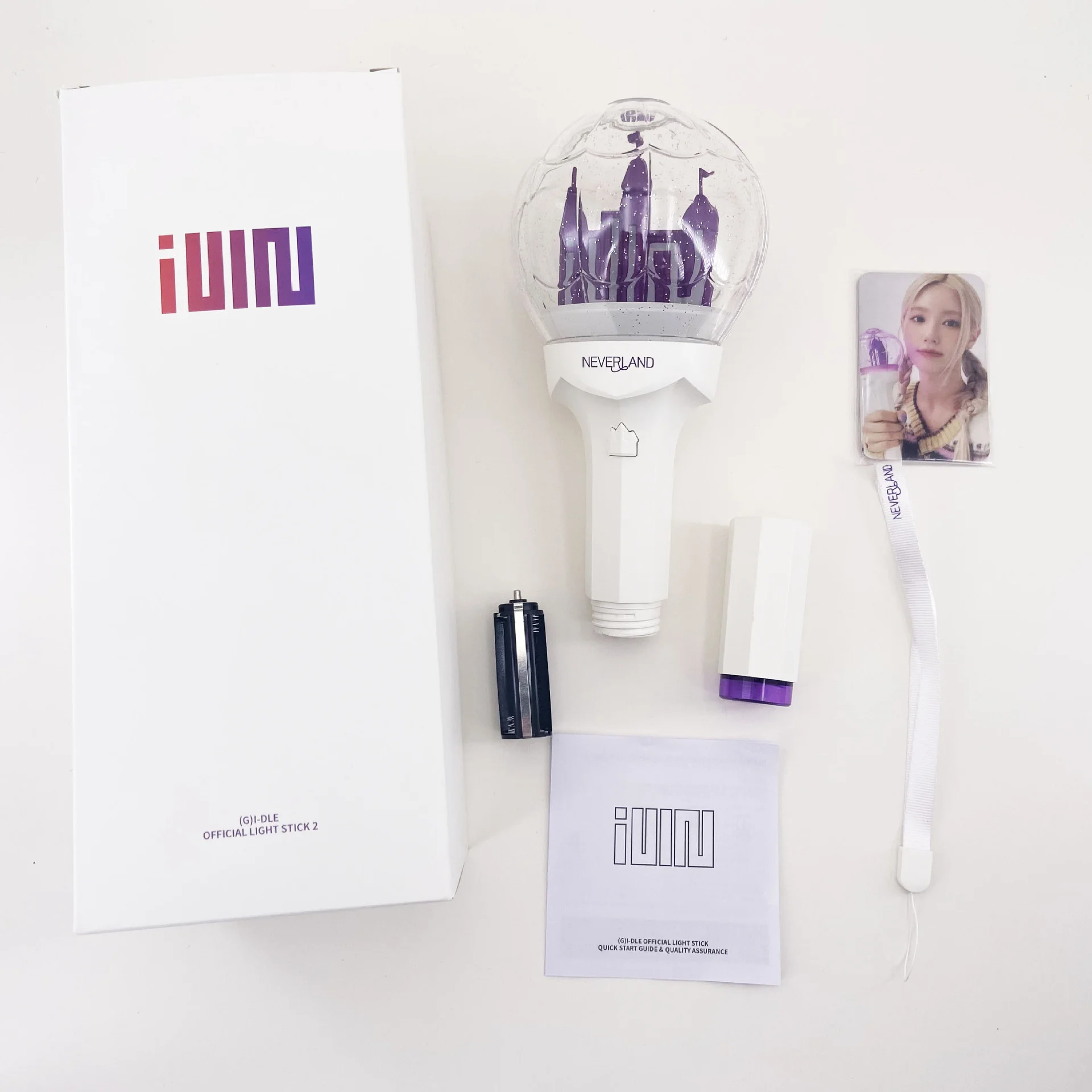 Kpop (G)I-DLE Lightstick Korea Light Stick Globe Hand Lamp Concert Lamp Hiphop Party Flash Fluorescent Toys Fans Collection Gift