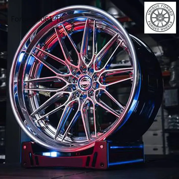 2026 New Design Custom Luxury Forged Polished Chrome-plated 5x114.3 5x120 5x112 5x130 18 19 20 21 22 23 Inch