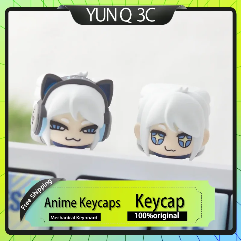 

Аниме Jeet Keycap Valor Креативная смола PBT Термосублимация Одиночная клавиша для механической клавиатуры Полный набор Персонализированный ESC