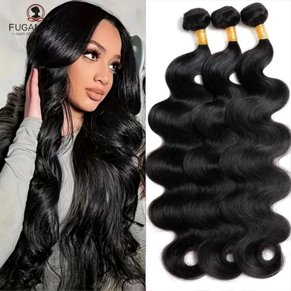 

FGX-12A 100% пучки человеческих волос, объемные волны, человеческие волосы, 30-дюймовые объемные волны, плетение волос, натуральные необработанные человеческие волосы