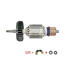 Anclaje de Rotor de armadura AC220-240V, amoladora angular de Motor para MAKITA GA9020 GA7020 GA9020S GA7020S GTPSE 517794-5 517793-7
