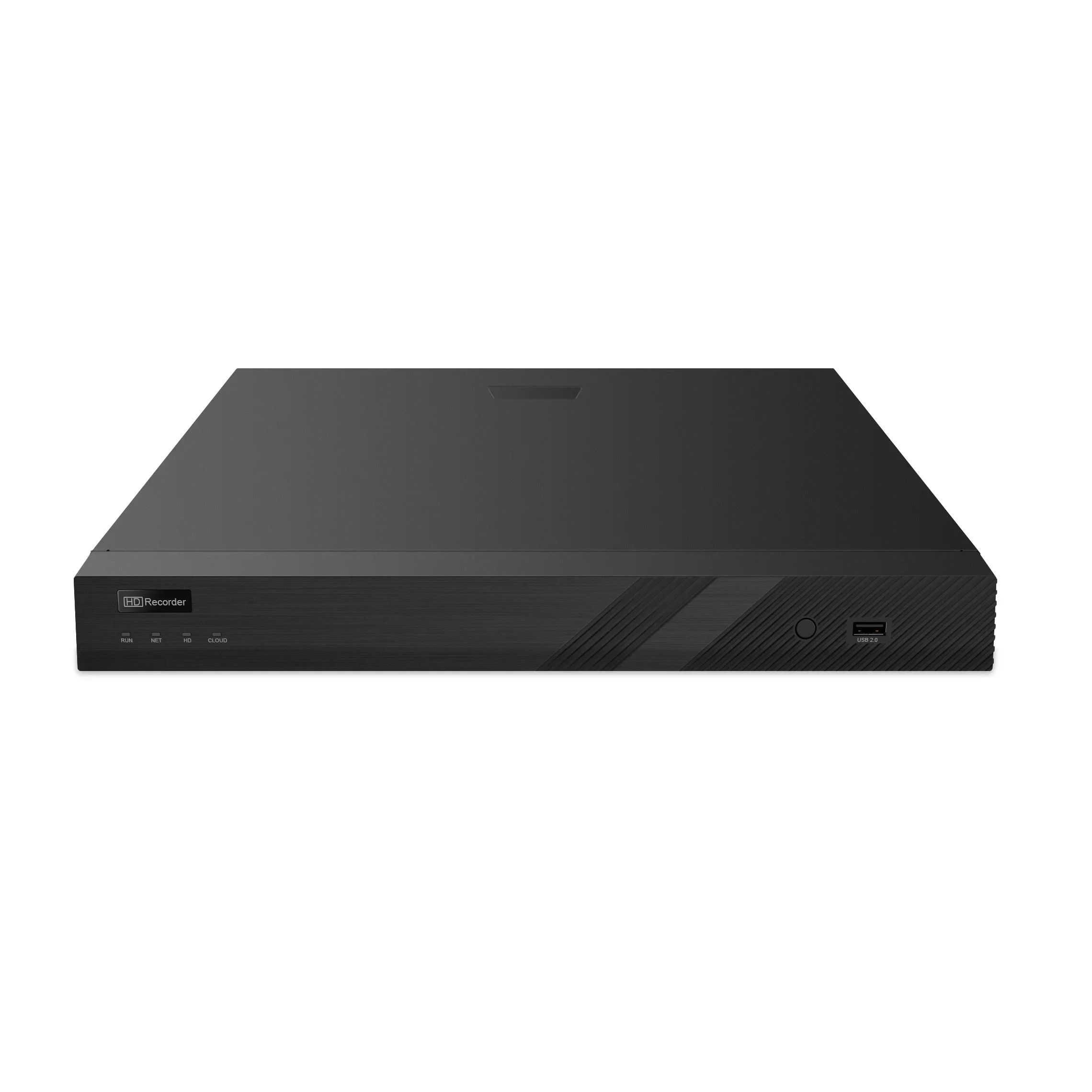 Ultra265/H.265/H.264 16CH 4K 8MP/5MP POE NVR مع 16 منفذ POE، مع فتحتين SATA HDD