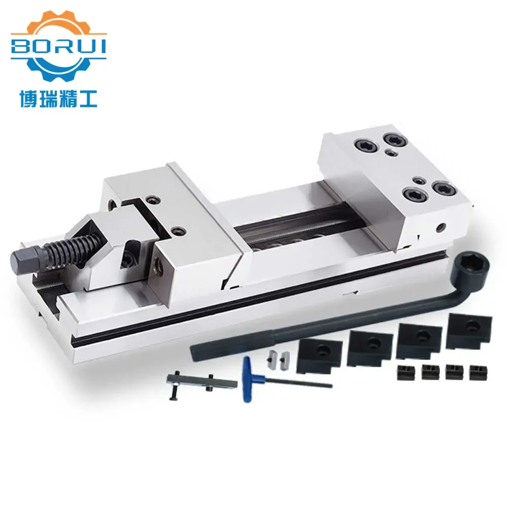 

High precision cnc quick clamp milling machine vise gt150b 150 with jaws