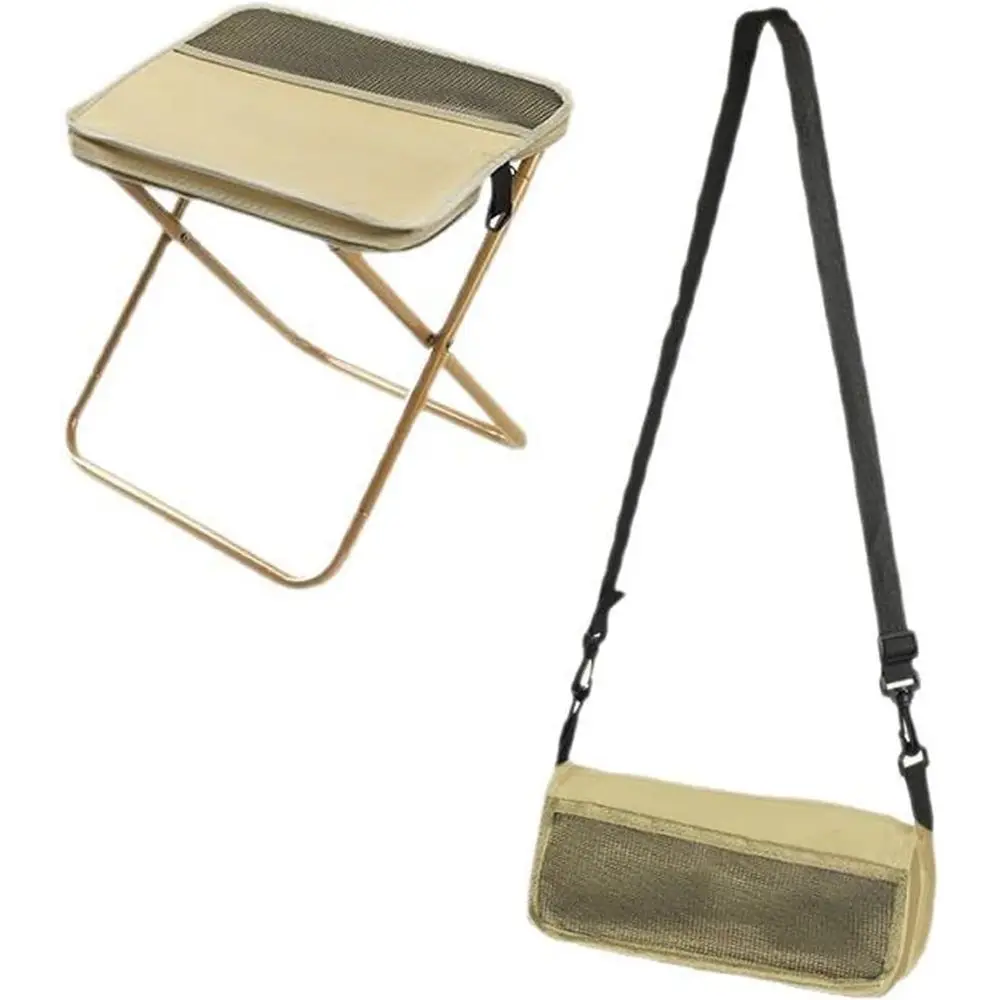 

Портативный складной рюкзак-стул, мини-кресло для путешествий на природу, пикников, походов, рыбалки, кемпинга (хаки, M)