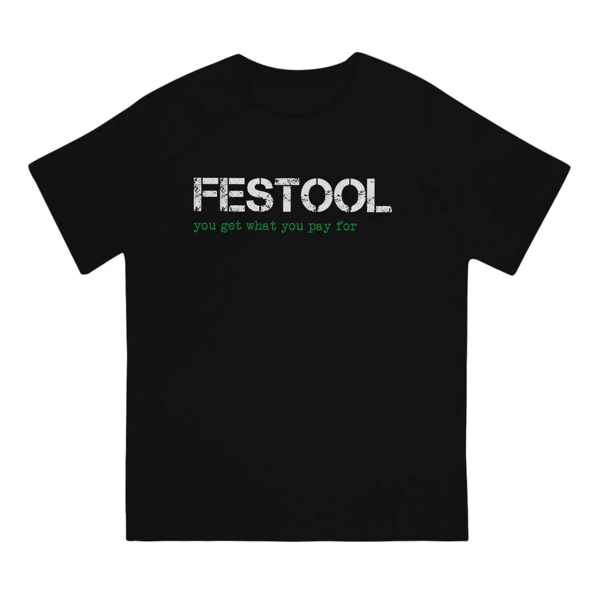 Festool Cool T Shirts Men's  Pure Cotton Vintage T-Shirt Crewneck Festool Tees Short Sleeve Tops Adult