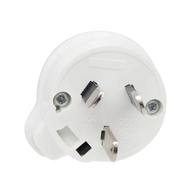 10PCS Australia New Zealand Argentina Standard Electrical Detachable Assembly Side Wiring AU Power Plug Male Outlet 250V 10A/15A